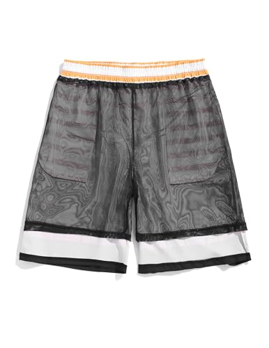 ZAFUL Mens Swim Trunks Quick Dry Swim Shorts Pocket Mesh Lining 2 in 1 Board Short Bathing Suit Elastic Waistband Swimwear4