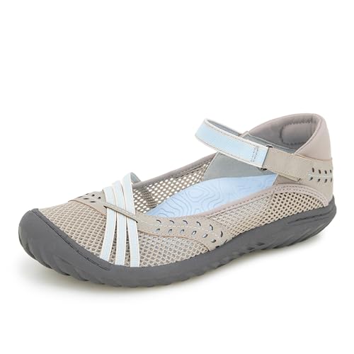 JBU Womens Maya Adjustable Quick Dry Breathable Water Ready APMA Accepted Mary Jane