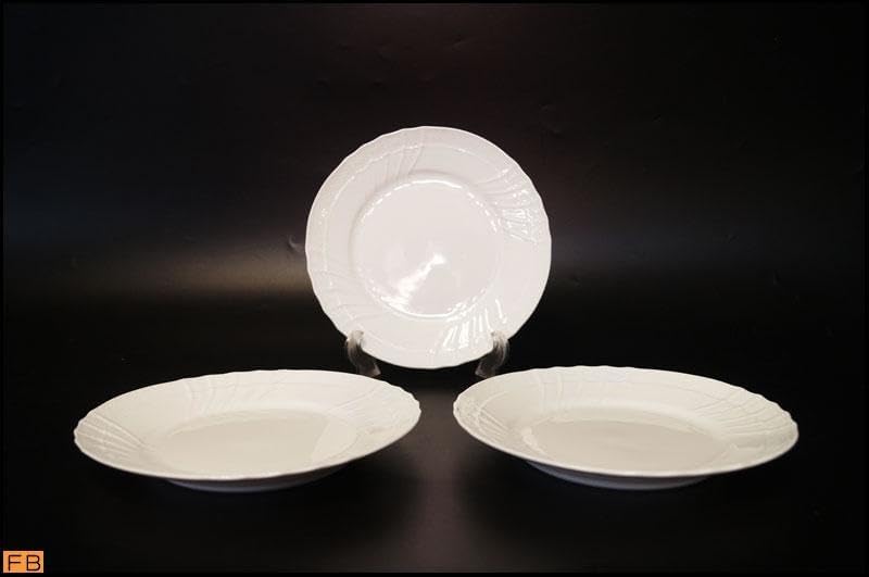 リチャードジノリベッキオホワイト プレート 3枚 約20cm 食器 20cm