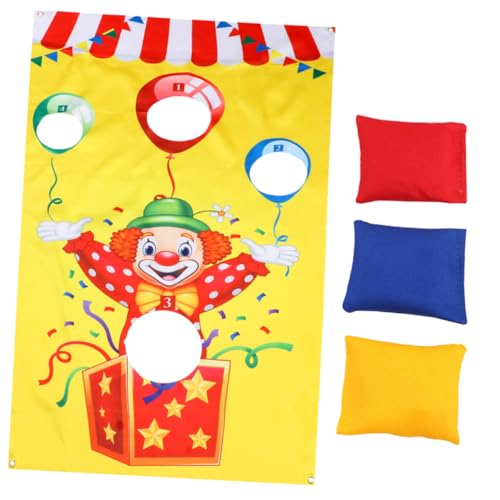 VICASKY Outdoor Wurfbanner Spiel Für Junge Mädchen Sandsack Interaktive Wurfspiel Flagge Party Werfen Spielzeug Mit Hängendem Design Aus Hochwertigem Material