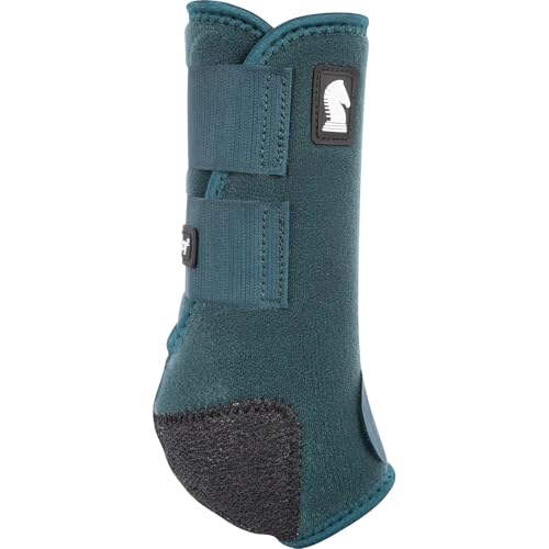 Image of Classic Equine Legacy2 Support Boots, Front, Dragonfly Green, Large
