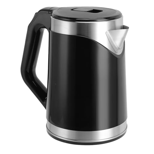 Hervidor eléctrico acero inoxidable 2L 1000W negro 110V miniatura 1