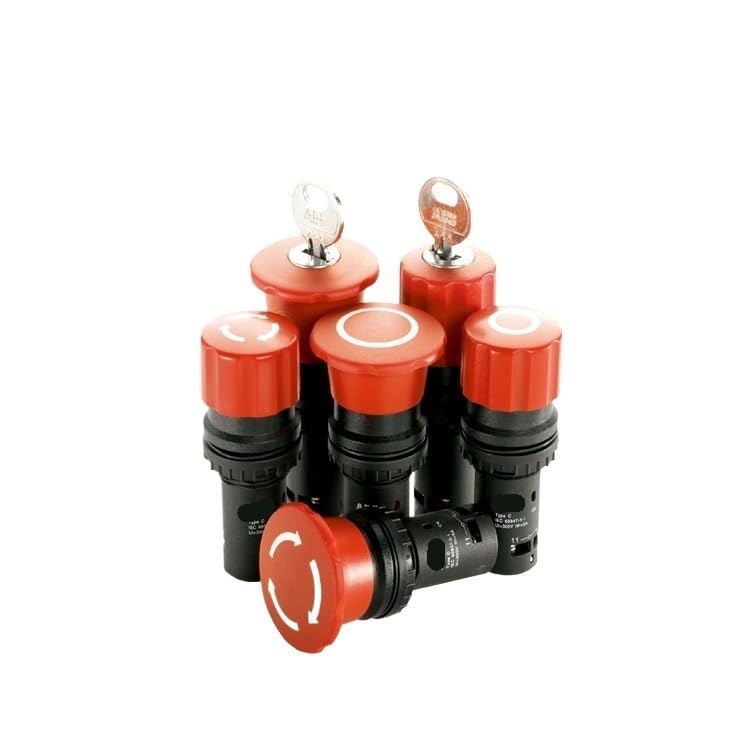 Botón de Parada de Emergencia Modular MPMT4-11R de alta resistencia 10054896
