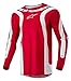 Alpinestars Fluid Lurv Mars Red/White Moto Gear Set - Pant and Jersey Combo