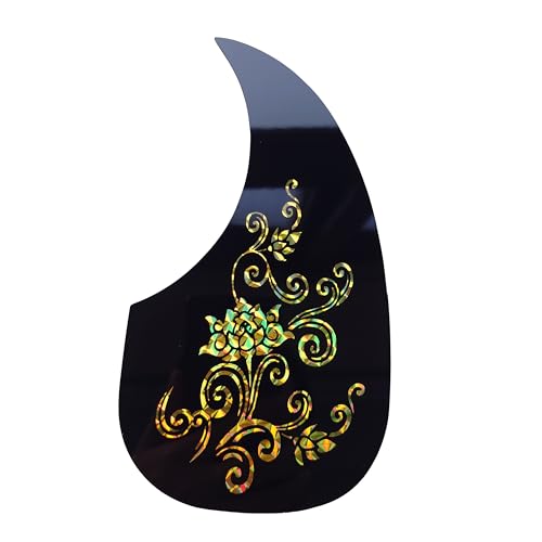 Placa autoadhesiva para guitarras acústicas, para piezas de repuesto de guitarra Martin, accesorios de...