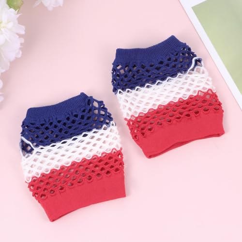 Guantes de red de la bandera estadounidense de diseño retro 5