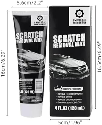 Car Scratch Remover Wax, Scratch Remover for Vehicles, Car Paint Scratch Repair for Deep Scratches, Car Paint Scratch Repair Kit Abrasive (1pcs) - 1