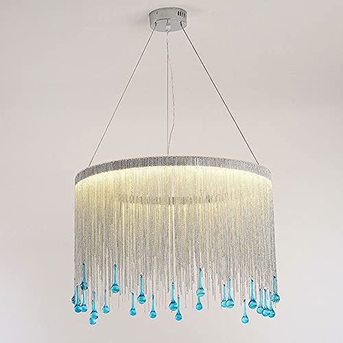 Chandelier LED tri-couleur Trimor pour sublimer un porche sombre et sans éclat