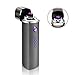 Dibikou Electronic Triple Arc Lighter Cigarette Rechargeable Flameless Windproof Plasma Creative Metal Cigar