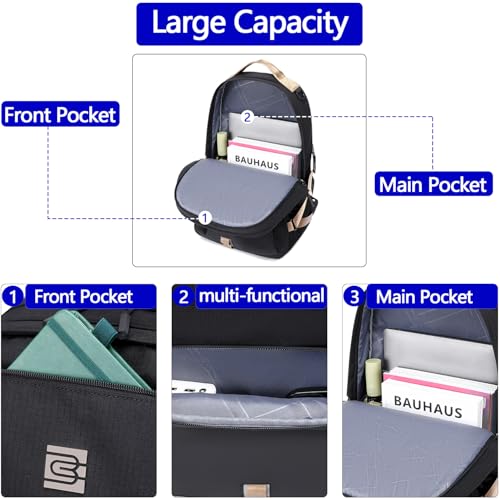 Mochila para portátil ligera y resistente al agua miniatura 5