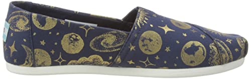 Image of TOMS Alpargata CloudBound Navy /Gold Foil Celestial 6 B (M)