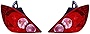 For Nissan Versa Tail Light Assembly 2007 08 09 10 11 2012 Pair Driver and Passenger Side w/ Bulbs DOT Certified For NI2800181