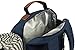 Picnic Backpack | Picnic Basket | Stylish All-in-One Portable Picnic Bag for 2 with Complete Wooden Cutlery Set, Stainless Steel S/P Shakers | Waterproof Fleece Picnic Blanket | Cooler Bag for Campin
