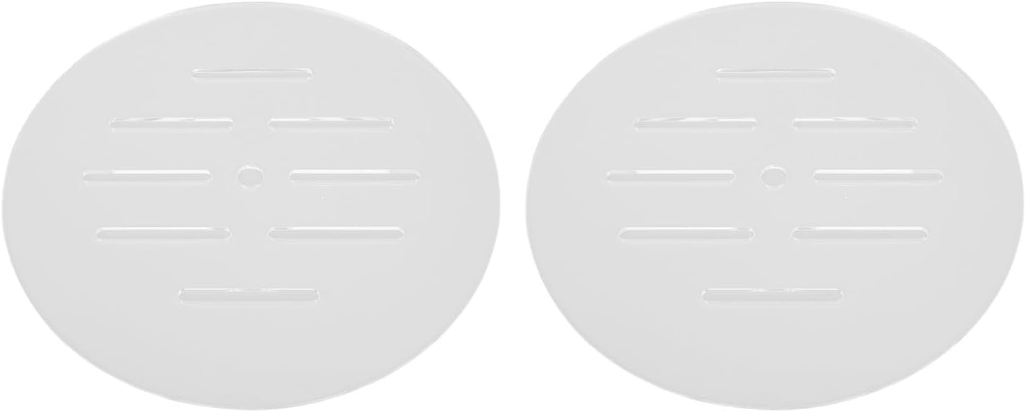 Acrylic Aquarium Anti Jumping Lid Cover 2PCS, Round 7.5 Inch Fish Tank Cover with Multi Holes to Prevent Fish, Shrimp, Turtles, Reptiles from Jumping Out