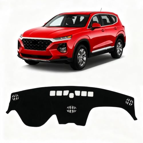 KUST Black Dash Cover for Hyundai Santa Fe 2019 2020