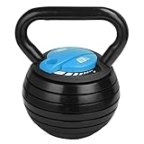 ［Fitness Equipo para Hogar］Pesas rusas es muy adecuado para la formación de bíceps, tríceps, pecho y músculos de la espalda. Con los ejercicios sencillos y eficaces, puede moldear la línea de su cuerpo con ejercio diario.