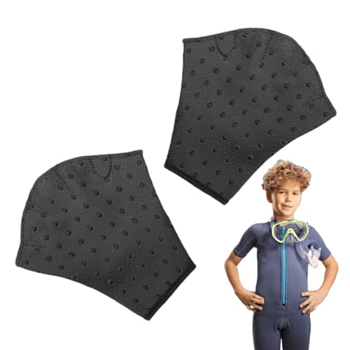 Schwimmhandschuhe | Schwimm-Trainingshandschuhe, Neopren mit Handschlaufe, Tauchausrüstung für Kinder und Erwachsene