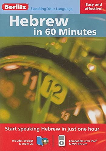 Berlitz Language: Hebrew In 60 Minutes (Berlitz In 60 Minutes)