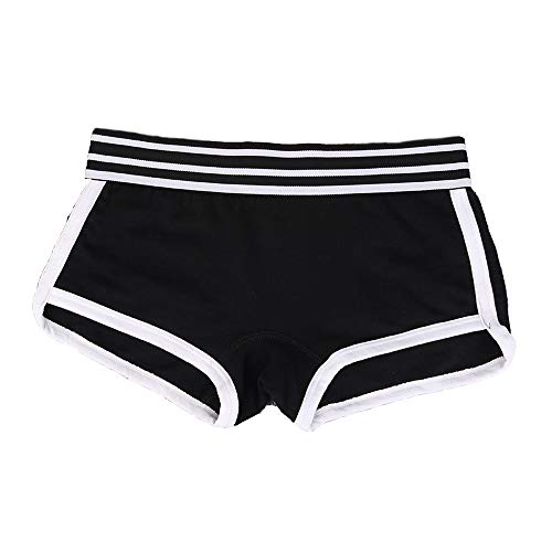 Boxer Boxshorts BaronHong en Coton pour Tomboy et Trans à Rayures de Couleur Pure