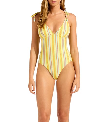 Seafolly Women's V Neck One Piece