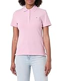 Col polo Tommy Hilfiger Polo piqué Fin 1985 pour Femme SS WW0WW43225 S/S, Rose (Rose Bonita), XL, Rose (Rose Bonita), XL