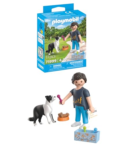 PLAYMOBIL | Martin Rütter Hundetrainer | Spielzeug ab 4 Jahren | Geschenk für Kinder | Fördert Kreativität & Einfühlungsvermögen | Liebevolles Hundetraining-Rollenspiel mit Figur & Zubehör | 71999