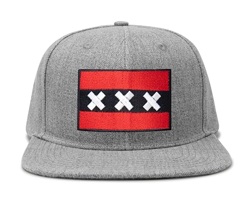 Image of International Tie City Hat for Men and Women, Adjustable Snapback Trucker Baseball Cap with Embroidered Patch