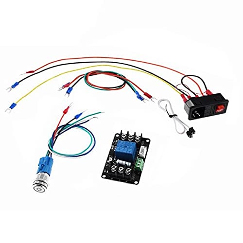 Lysee 3D Printer Parts & Accessories - 3D Printer Power Monitoring Module Management Module for Lerdge Board - (Color: Black)
