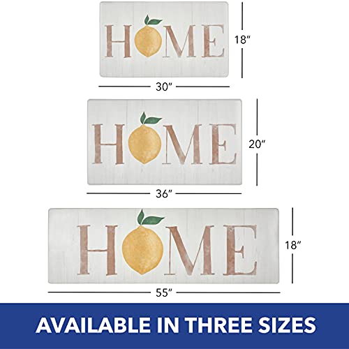 Sohome 1A-CZ29 Cozy Living Anti-Fatigue Kitchen Mat For Floor, Lemon-Themed Cushioned Kitchen Runner Rug thumb #3