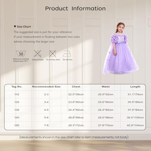 Vestido de comunión para niña con flor 3D traje de fiesta de tul y encaje formal elegante 7
