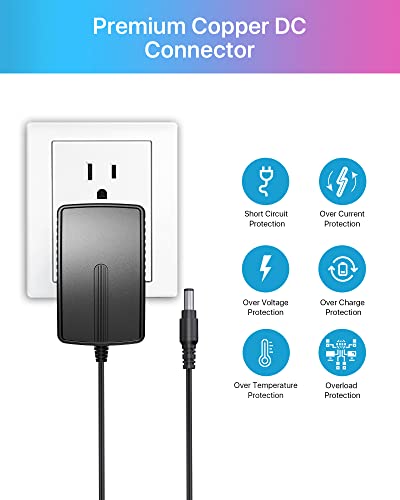 Zosi 100Ft(30M) 4K 1080P 720P All-In-One Cctv Video Power Cables&Dc 12V 2A 2000Ma Us Cctv Power Supply Adapter For Video Surveillance Camera Dvr System With Bnc Rca Connector #TOP7