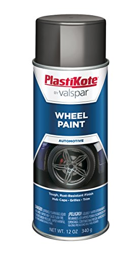 PlastiKote 626 Charcoal Gray Wheel Paint - 12 oz.
