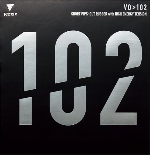 VICTAS 020222 Table Tennis Rubber High Energy Tension Table Soft VO>102 Blue 1.8