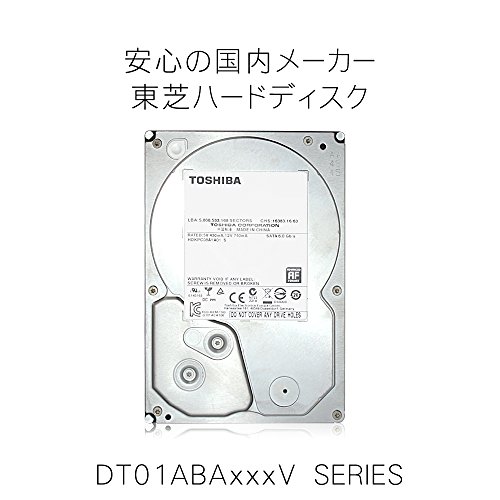 東芝(TOSHIBA) HDD 3.5 インチ AVモデル 1TB DT01ABA100V の商品画像 1