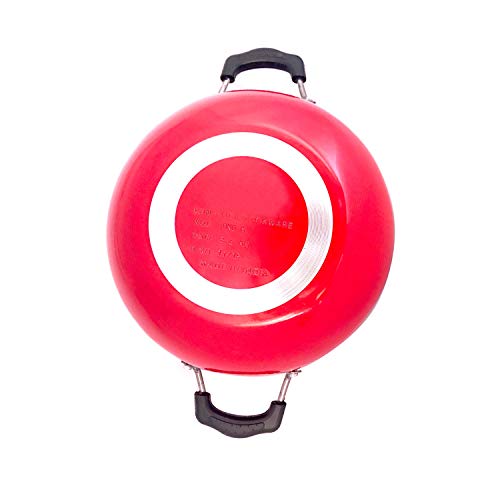 Non Stick Kadai with Stainless Steel Lid All Purpose Pan Non Stick Kadhai Deep Stir Fry Pan Aluminium Kadhai Deep Fry Pan Nonstick Cookware Cooking Pan(220mm) 2 LTR 2 Gallery Image