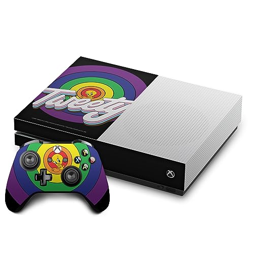 Skin Xbox One S Looney Tunes Tweety autocollant pour console et manette