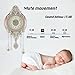 Aero Snail Large Wall Clock with Pendulum, Real Wood Retro Style, Battery Operated, Vintage Royal Decor for Home Living Bedroom