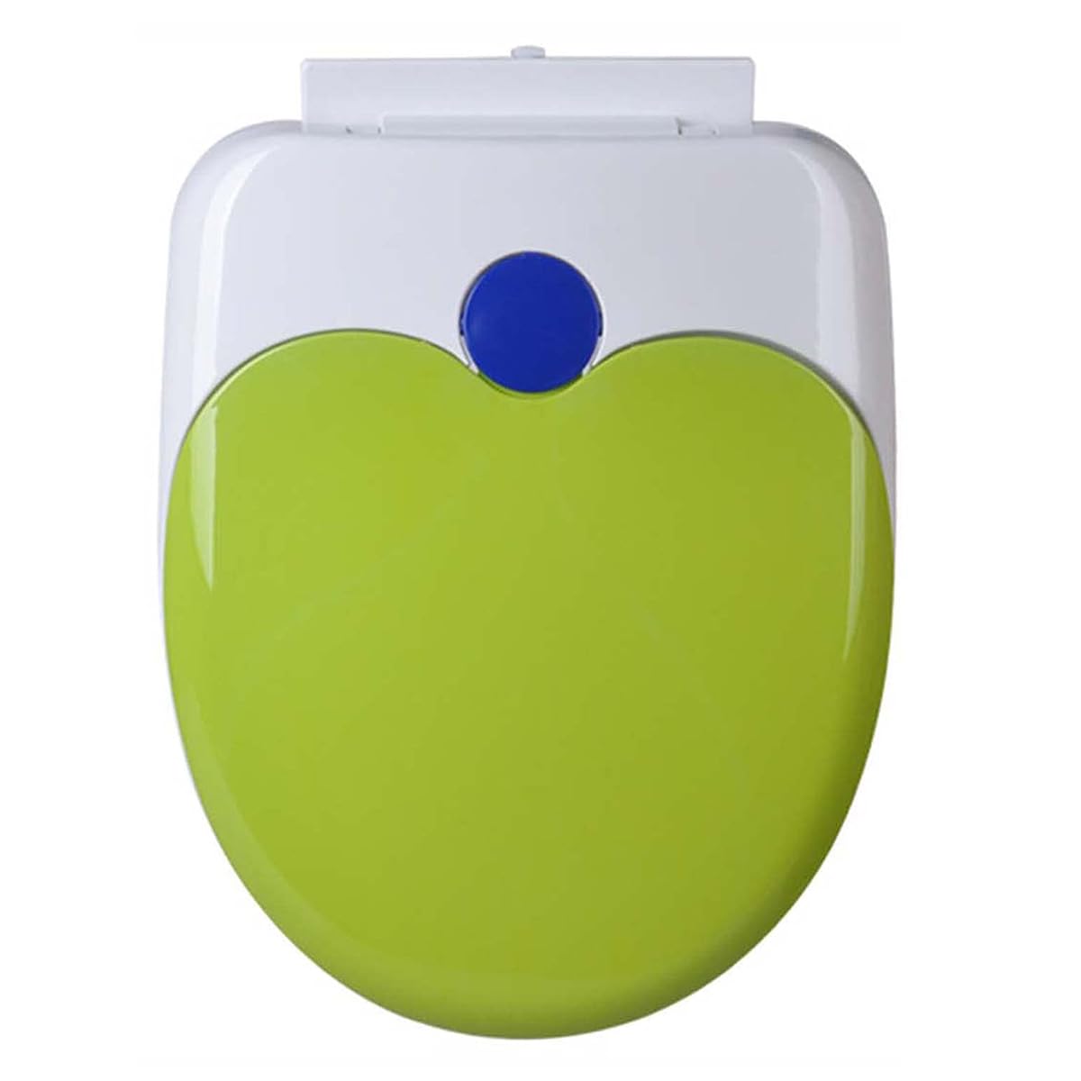 Slow Close Potty Training Toilet seat for Adults, Built-in Toddler seat, Ergonomic Oval Space Saving Toilet lid Cover, seat, Training, Adults, Close, Potty, Slow, Built, Toilet