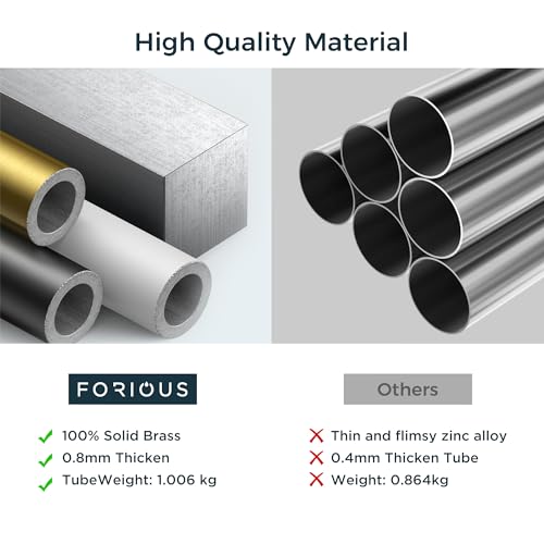 Forious Pot Filler Faucet, Black Wall Mount Pot Filler Over Stove thumb #3