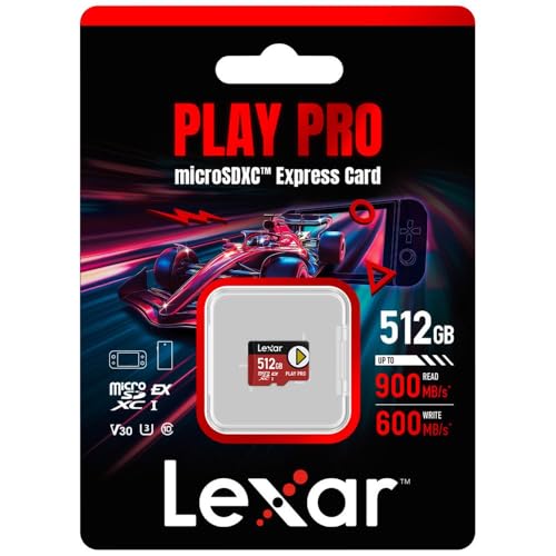 PLAY PRO microSDXC Expressカード 512GB