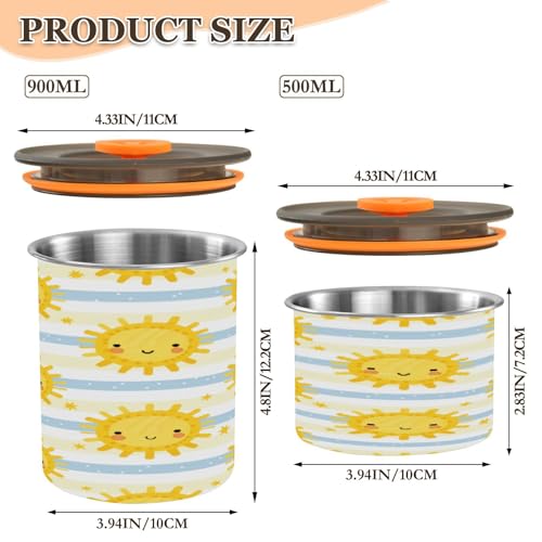 Envase hermético de acero inoxidable para café 30oz miniatura 2