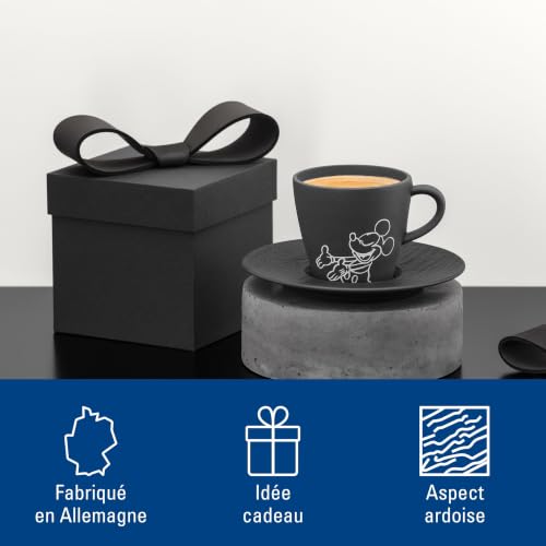 Soucoupe pour tasse à expresso Villeroy & Boch Manufacture Mickey Mouse 12 1 cm - vue 5