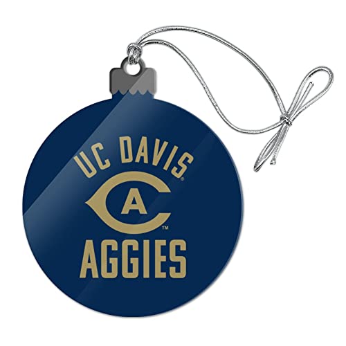 GRAPHICS & MORE UC Davis Aggies Logo Acrylic Christmas Tree Holiday Ornament