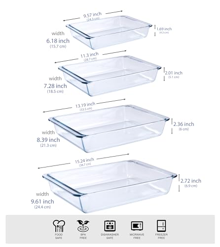 Plats de cuisson en verre trempé pour simplifier vos repas - 6