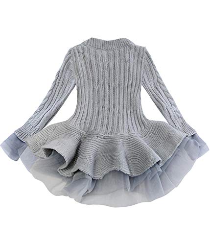 Image of FKKFYY Long Sleeve Fall Sweaters for Girls