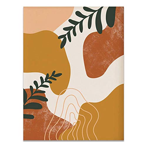 Art mural abstrait et affiche nordique 50x70cm pour décoration maison salon moderne triptyque - 2