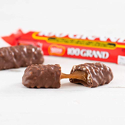 Nestle 100 Grand Fun Size Candy Bars, 11 oz (Pack of 4)