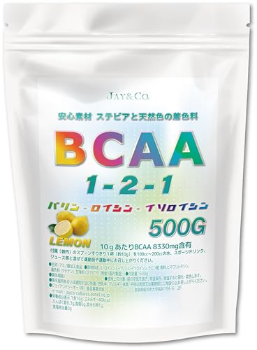 BCAA 1-2-1 (レモン, 500g)