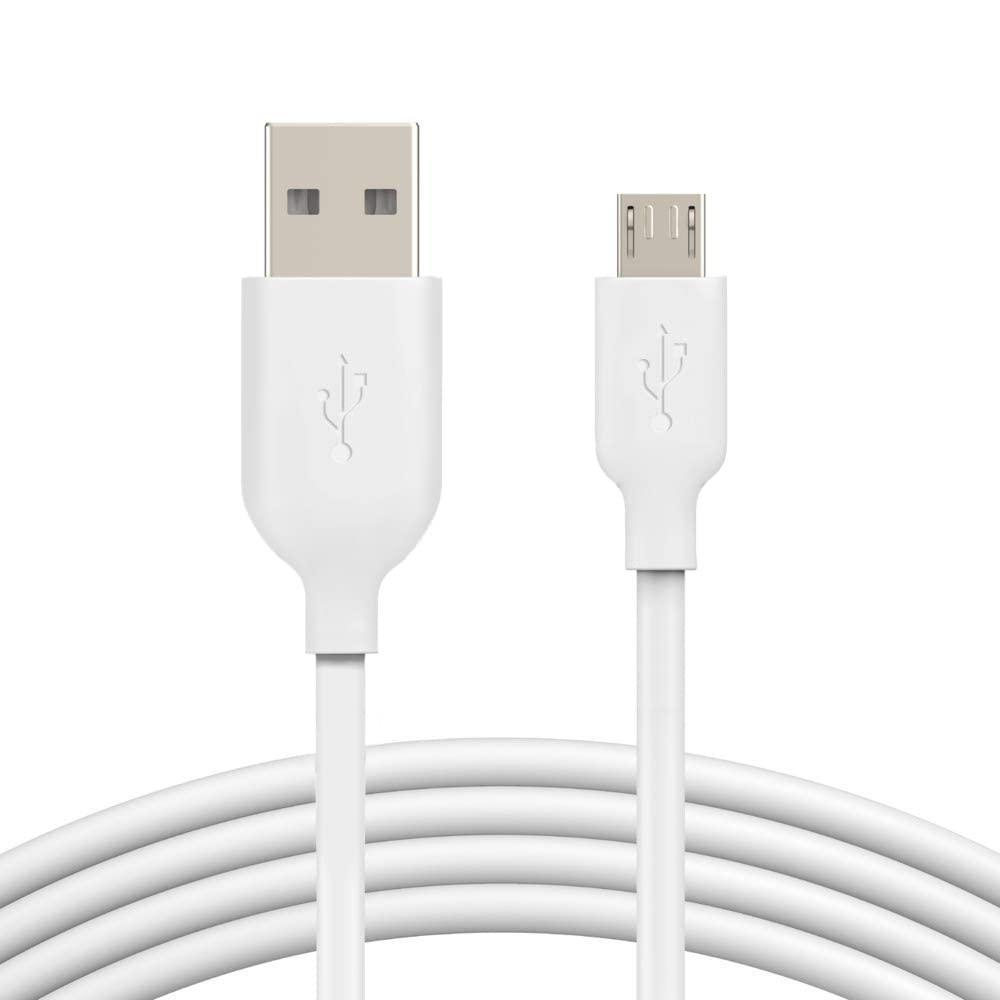 CEDO 1m Long Micro USB Data Cable for Mobile, Smartphone, Power Bank, Headphone, Earbuds | Fast Charging 3.1Amps (White) (B09ND55STG) Amazon Price History, Amazon Price Tracker