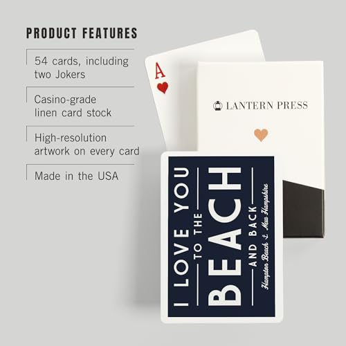 Baraja de Poker 52 Cartas Hampton Beach miniatura 3